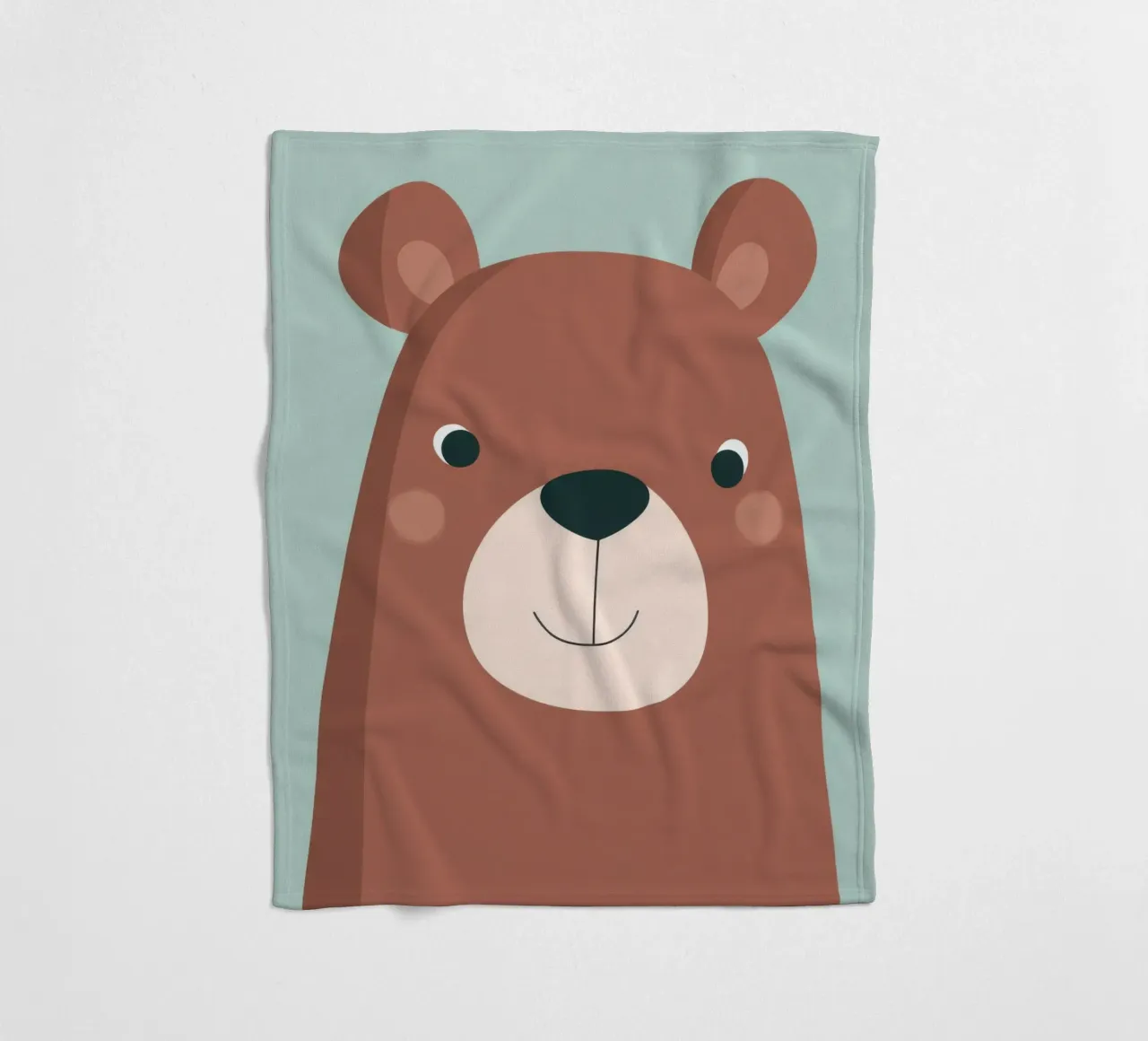 Friendly Bear Fleecedecke von wonderfolk