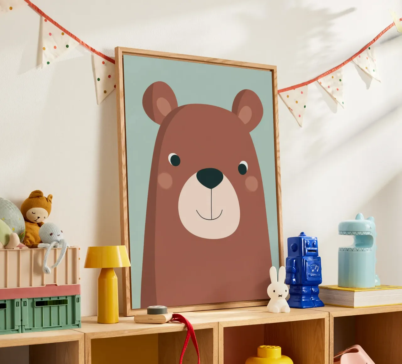 Friendly Bear plexiglass da wonderfolk