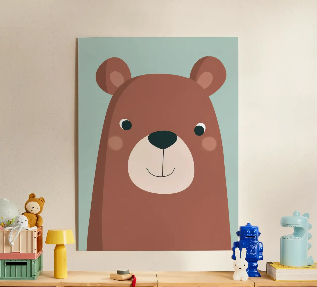 Friendly Bear plexiglass da wonderfolk