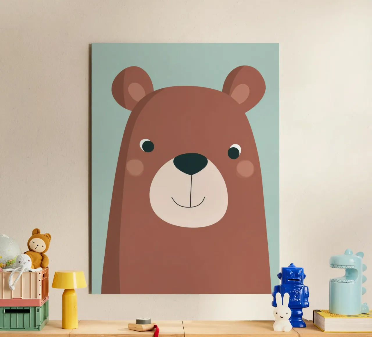 Friendly Bear forex plate by wonderfolk