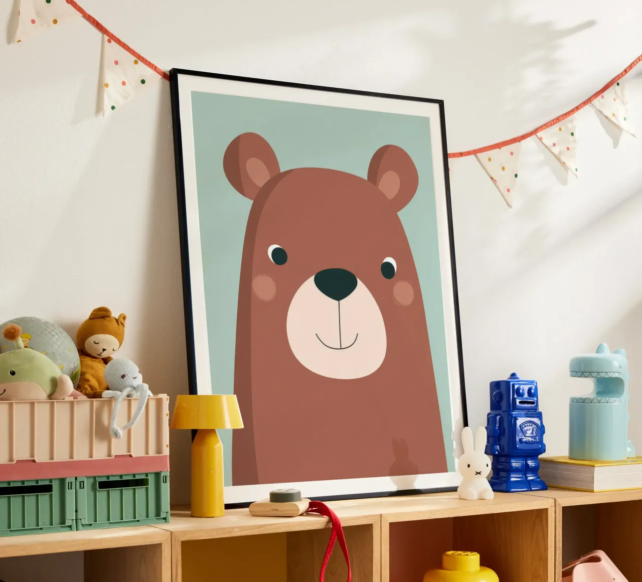 Friendly Bear poster da wonderfolk