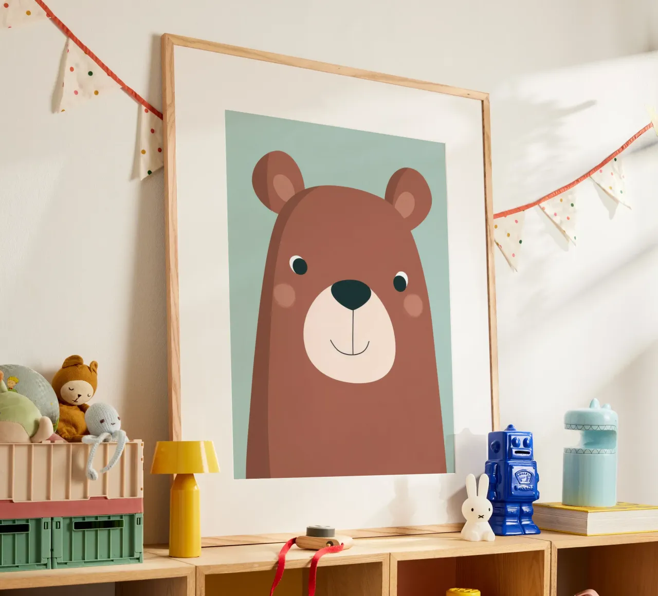 Friendly Bear poster da wonderfolk