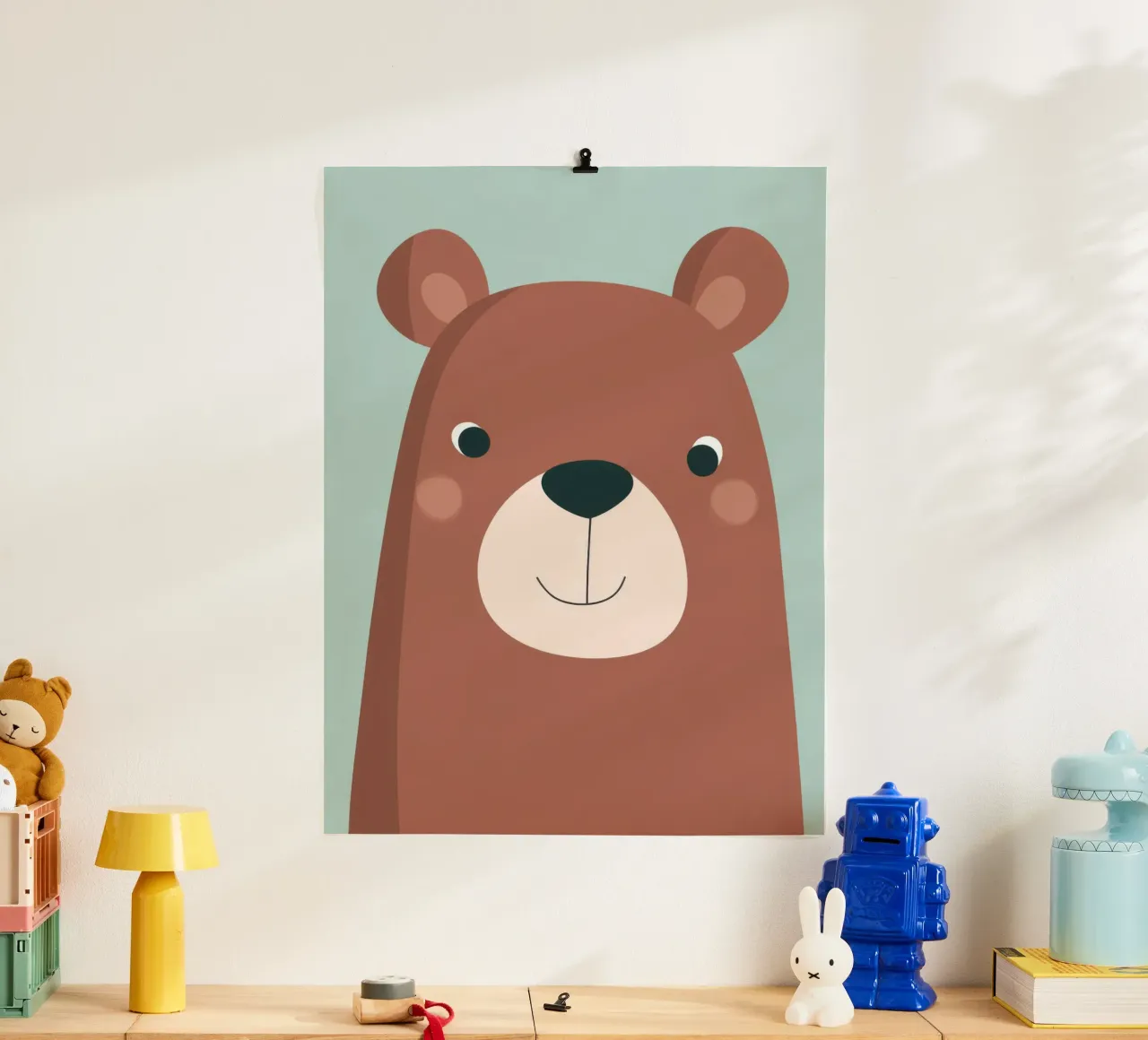 Friendly Bear poster da wonderfolk