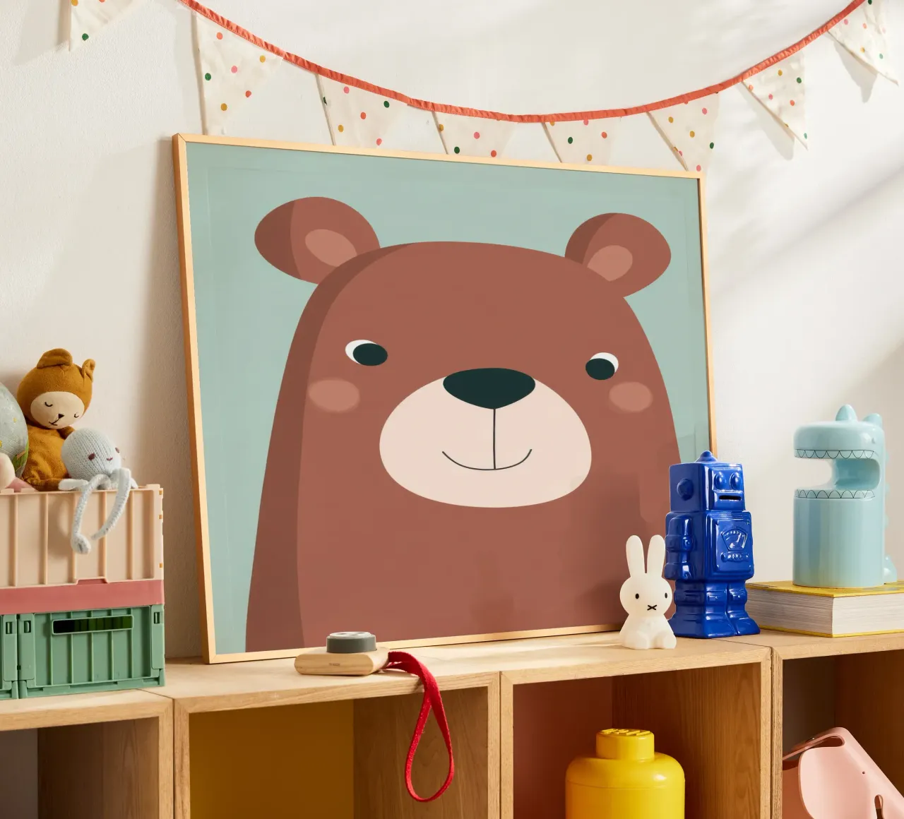 Friendly Bear poster da wonderfolk