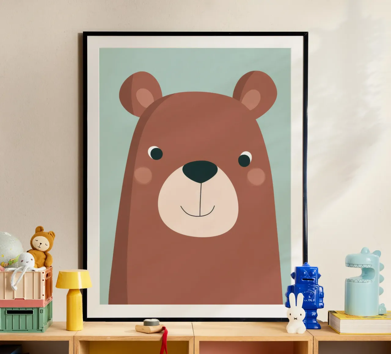 Friendly Bear poster da wonderfolk