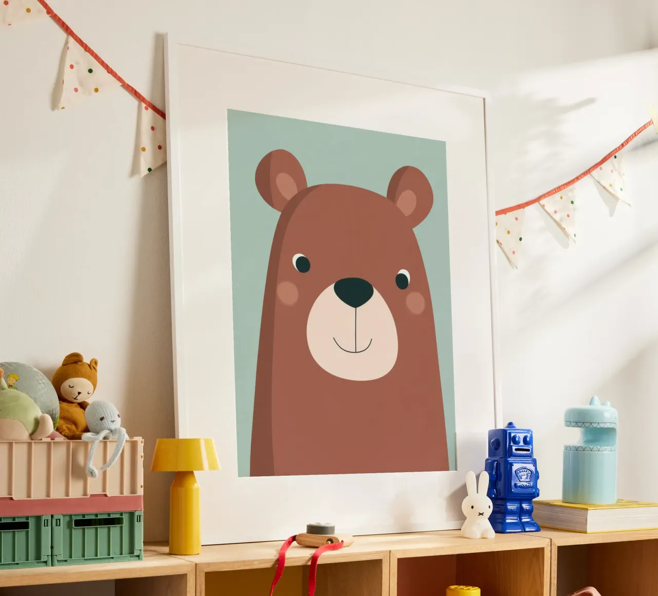 Friendly Bear poster da wonderfolk