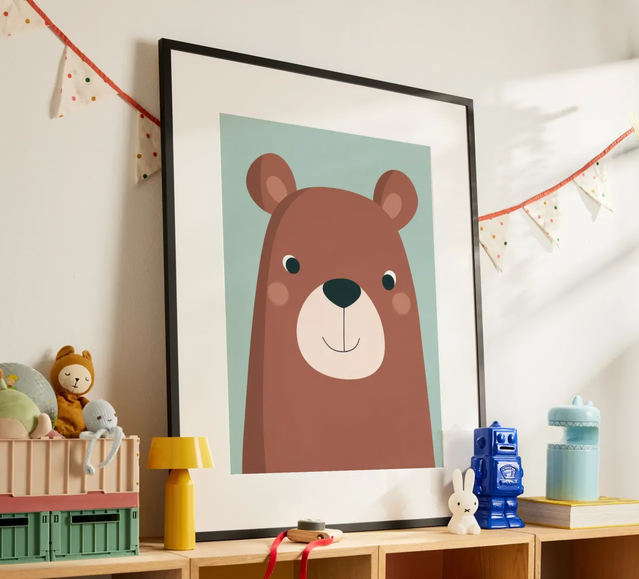Friendly Bear poster da wonderfolk