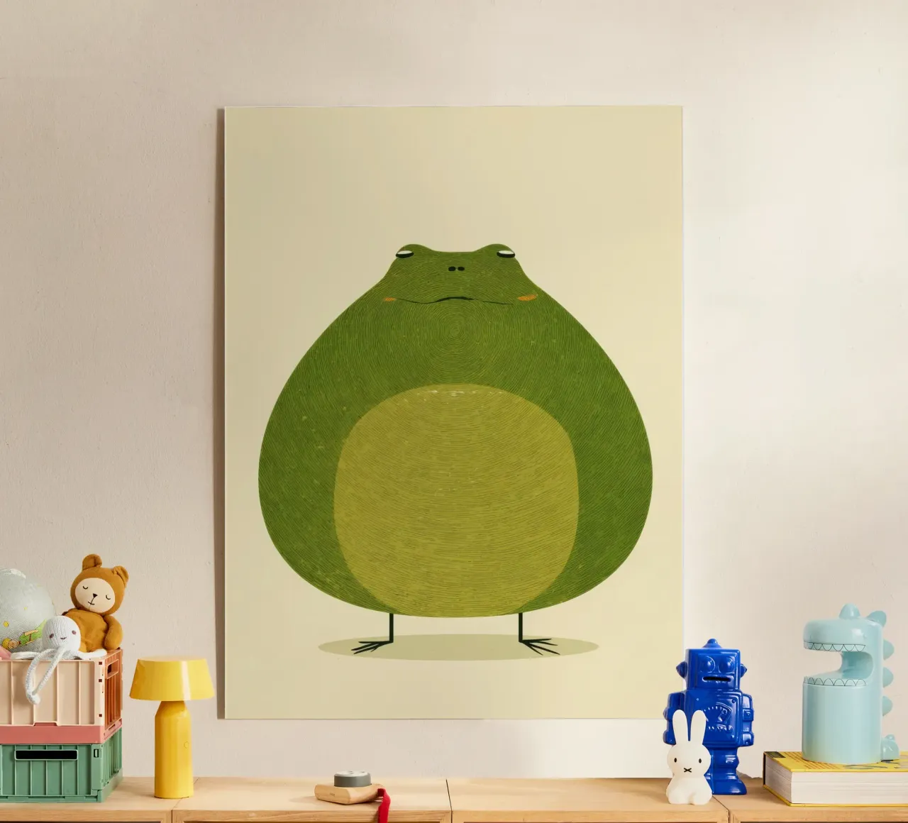 Gentle Frog plexiglass da wonderfolk