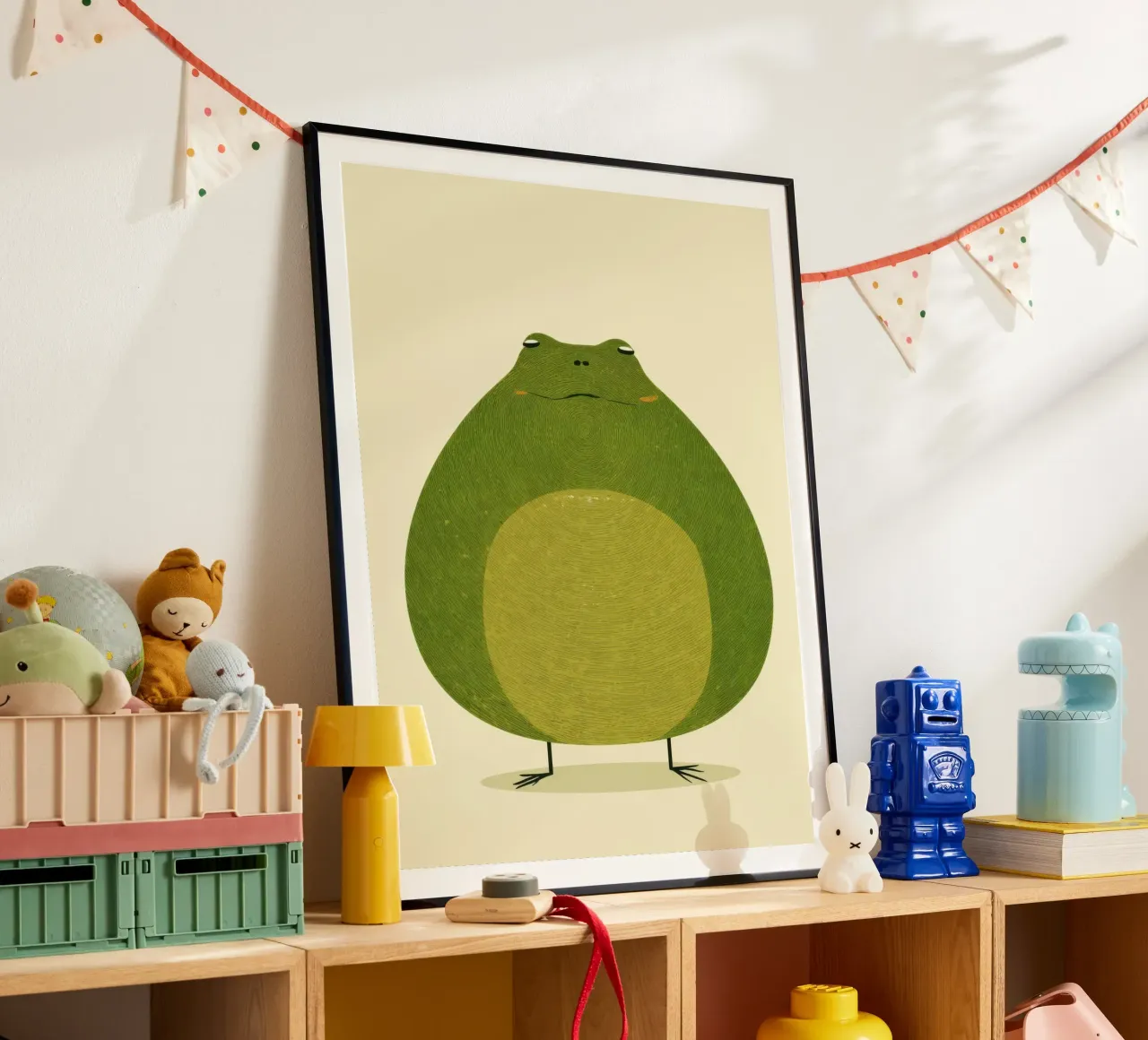 Gentle Frog poster da wonderfolk