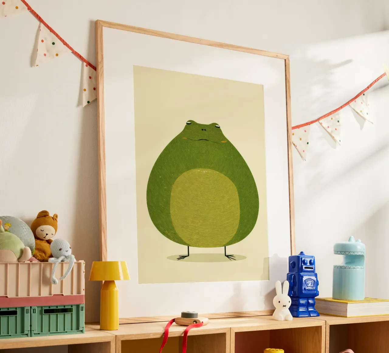 Gentle Frog poster da wonderfolk