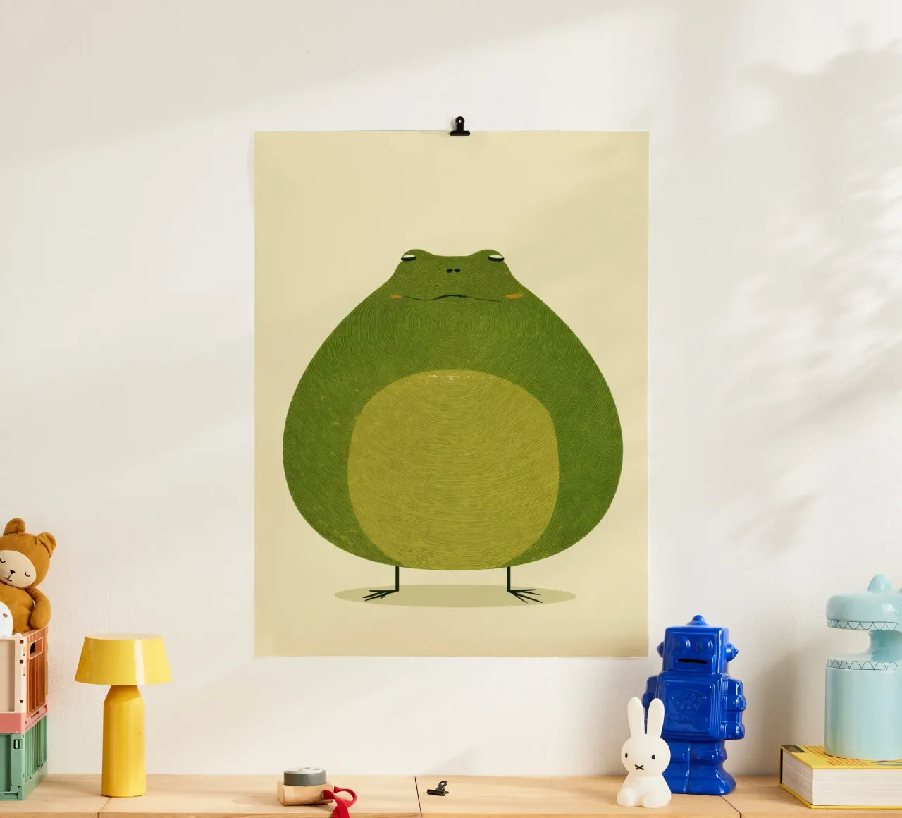Gentle Frog poster da wonderfolk