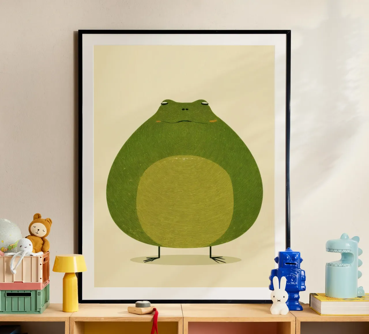 Gentle Frog poster da wonderfolk