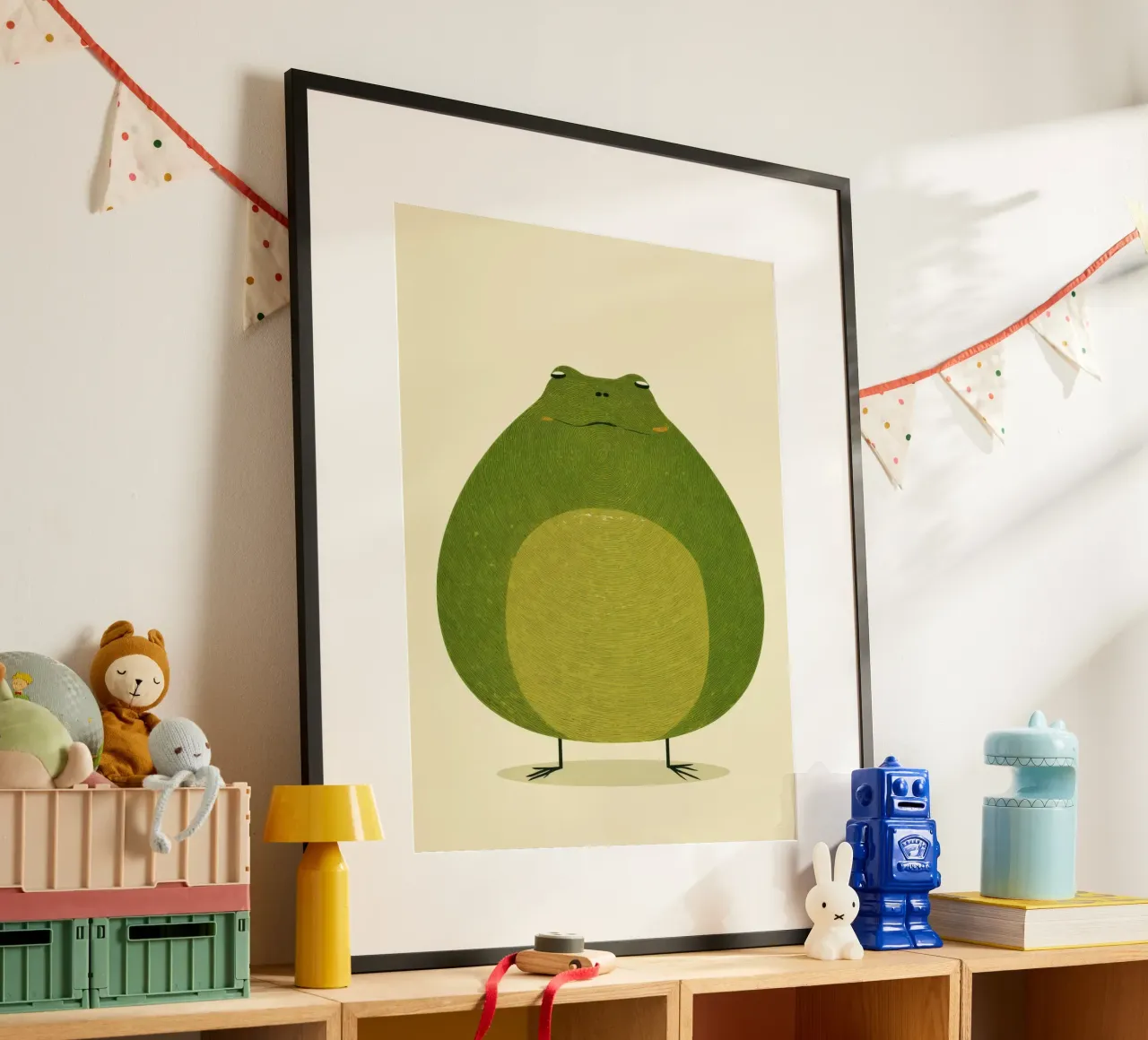 Gentle Frog poster da wonderfolk