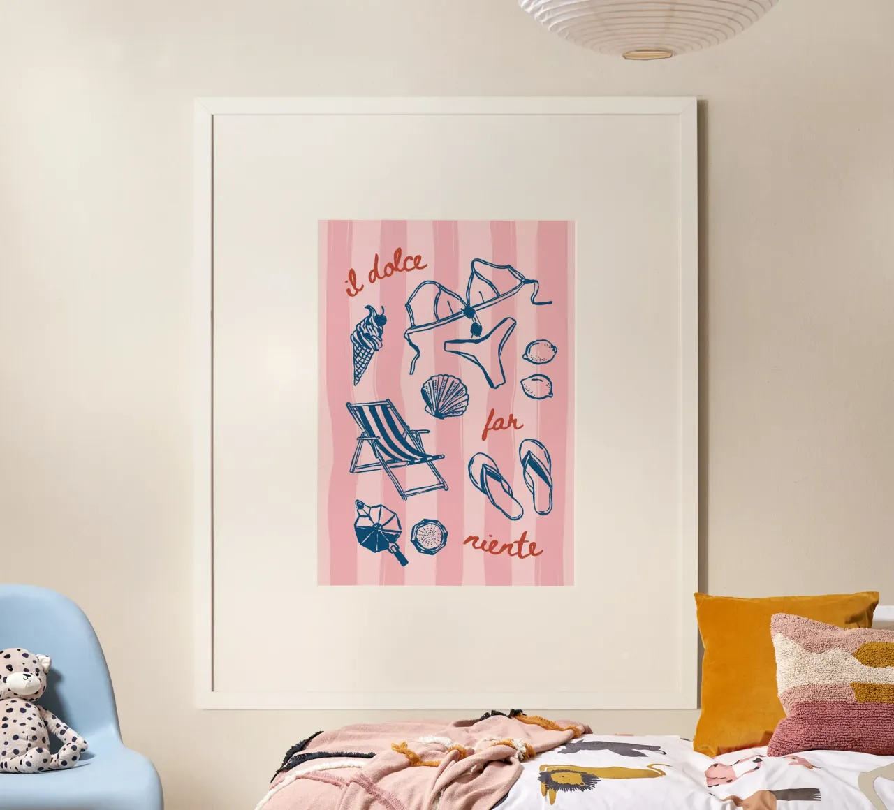 Boho Vacation 2 Beach poster da Boho Print Collection