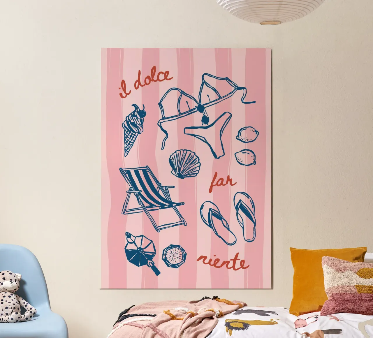 Boho Vacation 2 Beach poster da Boho Print Collection