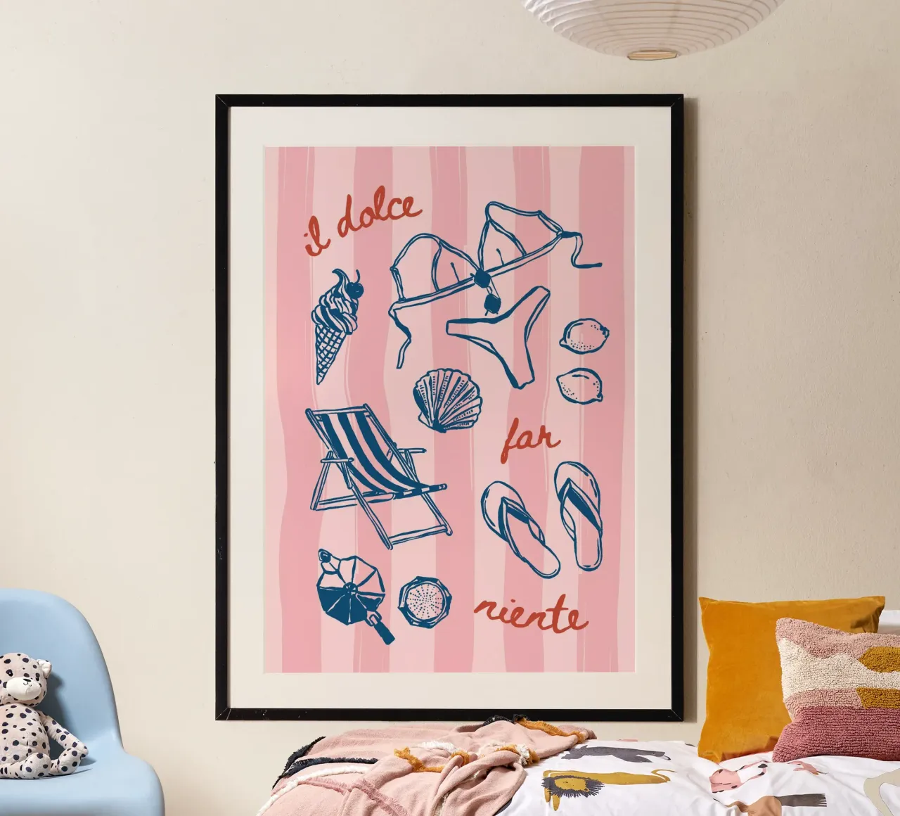 Boho Vacation 2 Beach poster da Boho Print Collection