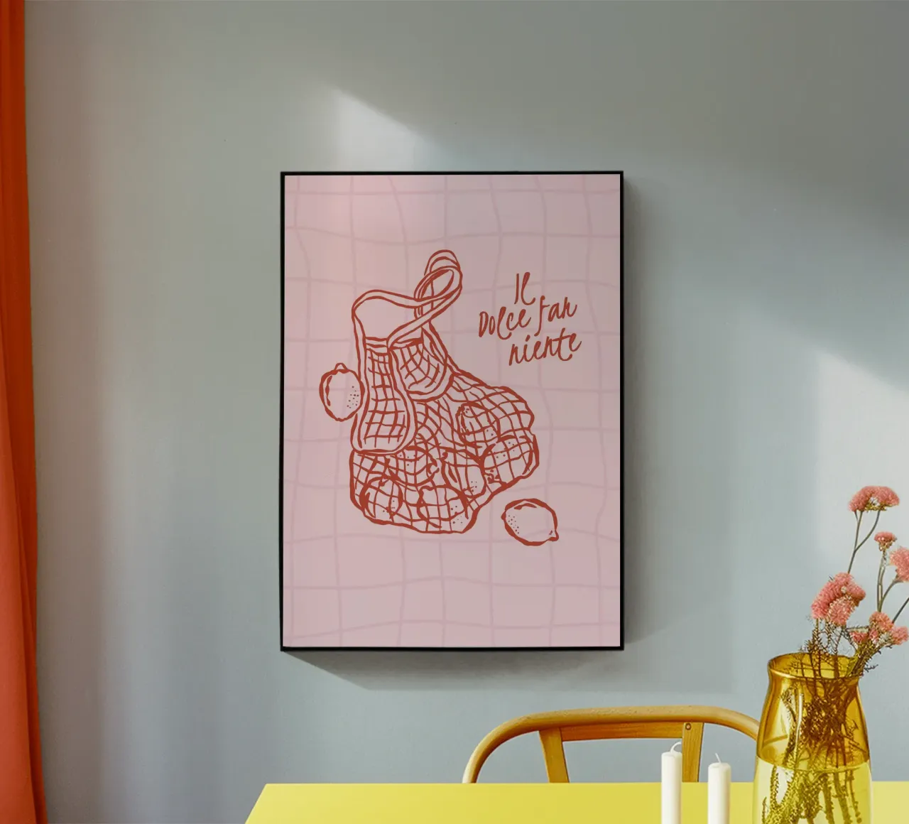 Boho Vacation 1 Il Dolce far Niente plexiglas de Boho Print Collection
