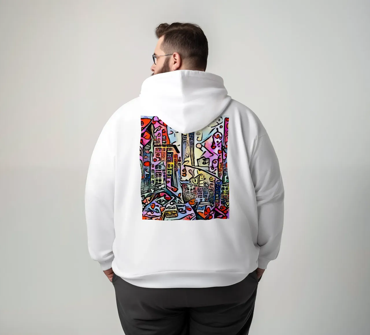 Big Apple, Motiv 4 hoodie by ZAMART - PopArt