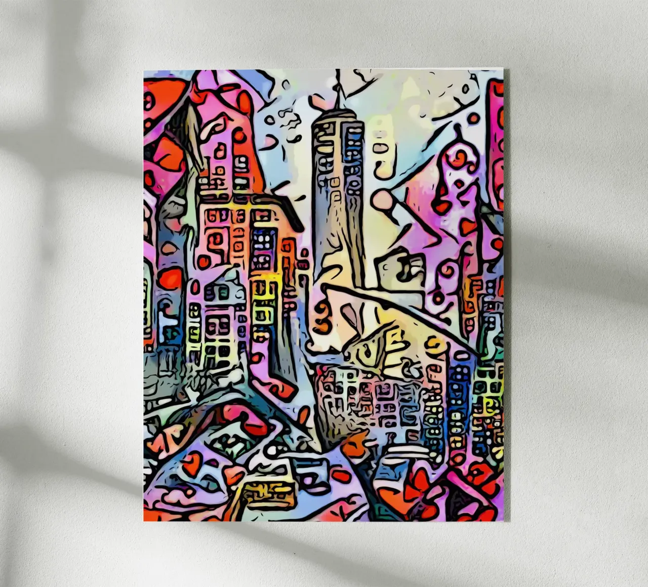Big Apple, Motiv 4 acrylic glass by ZAMART - PopArt