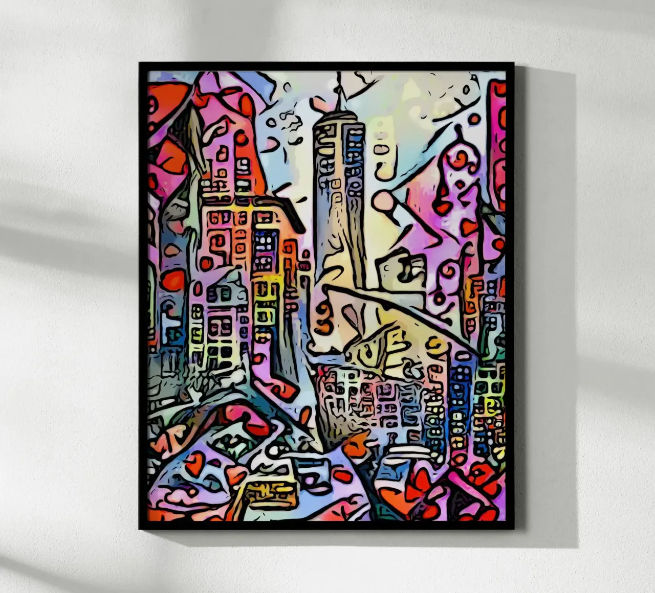 Big Apple, Motiv 4 Poster von ZAMART - PopArt