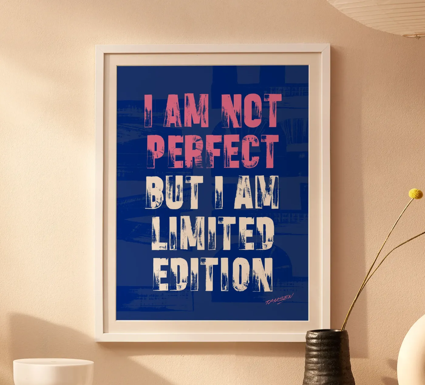 Ich bin Poster von Tamsen Design