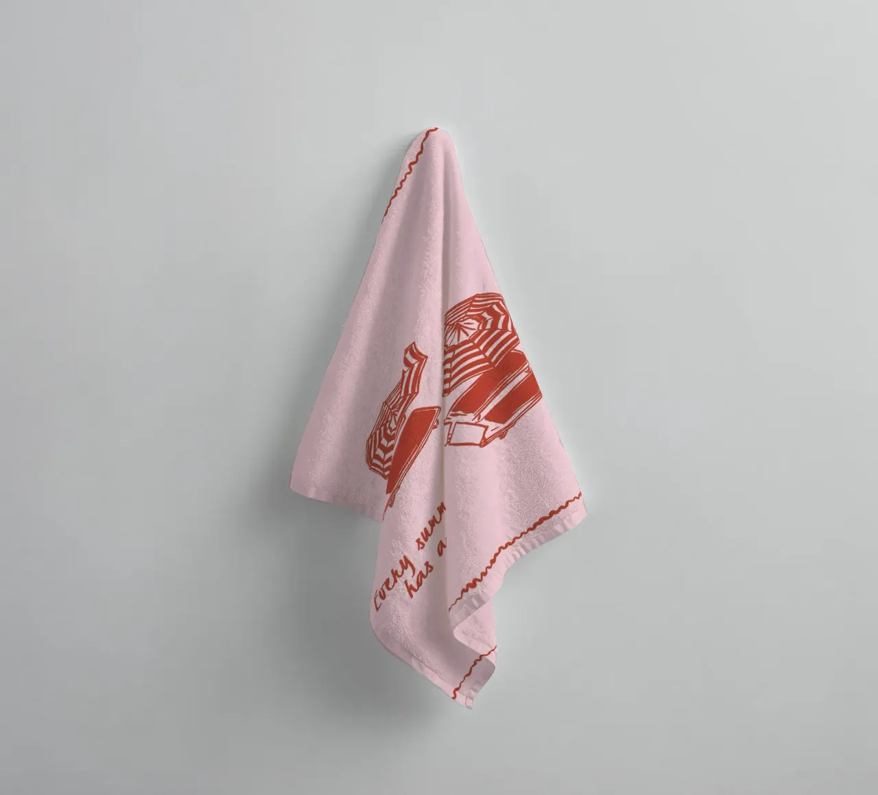 Boho Vacation 2 Summer Story asciugamano da bagno da Boho Print Collection