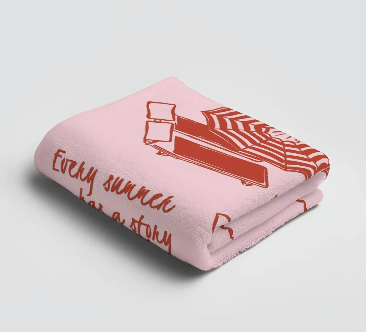 Boho Vacation 2 Summer Story asciugamano da bagno da Boho Print Collection