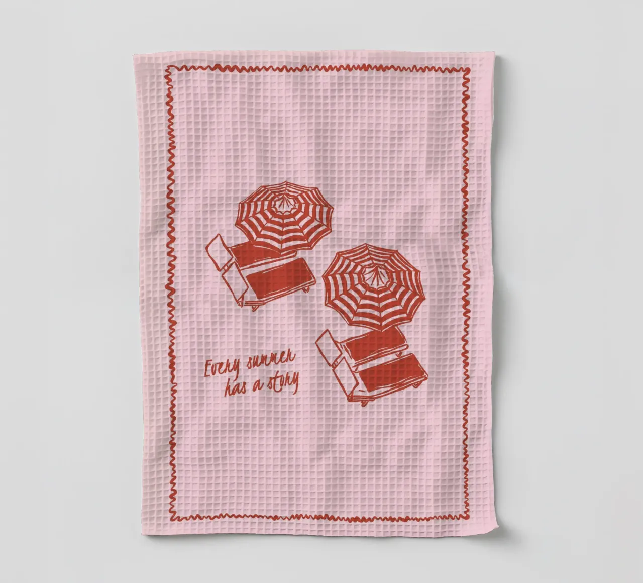 Boho Vacation 2 Summer Story canovaccio da cucina da Boho Print Collection