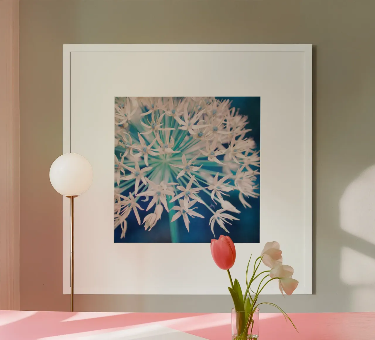 Allium poster da Visuelle Poesie am Wegesrand