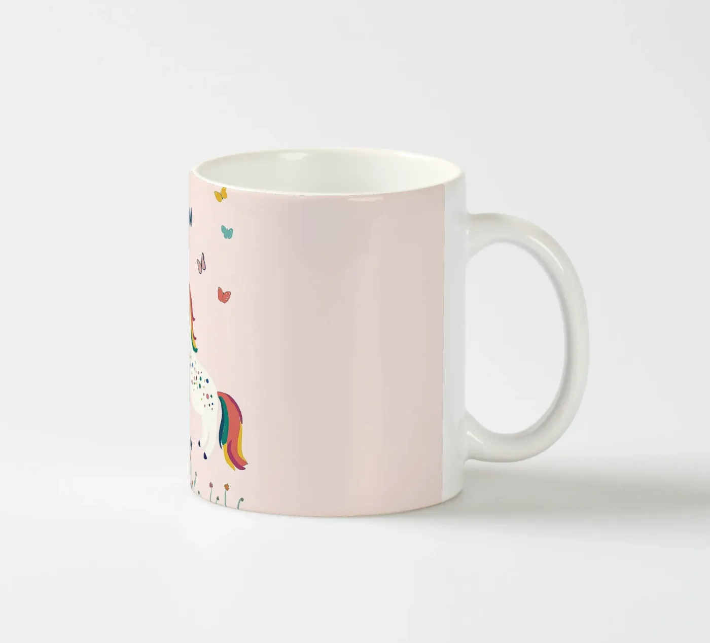 Unicorn ceramic mug by Little Art Lab