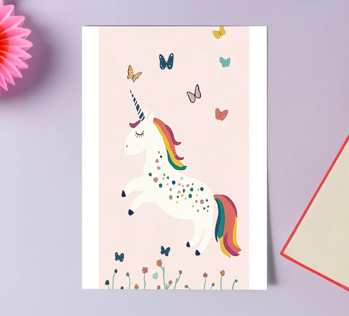 Unicorn sticker sheet by Little Art Lab