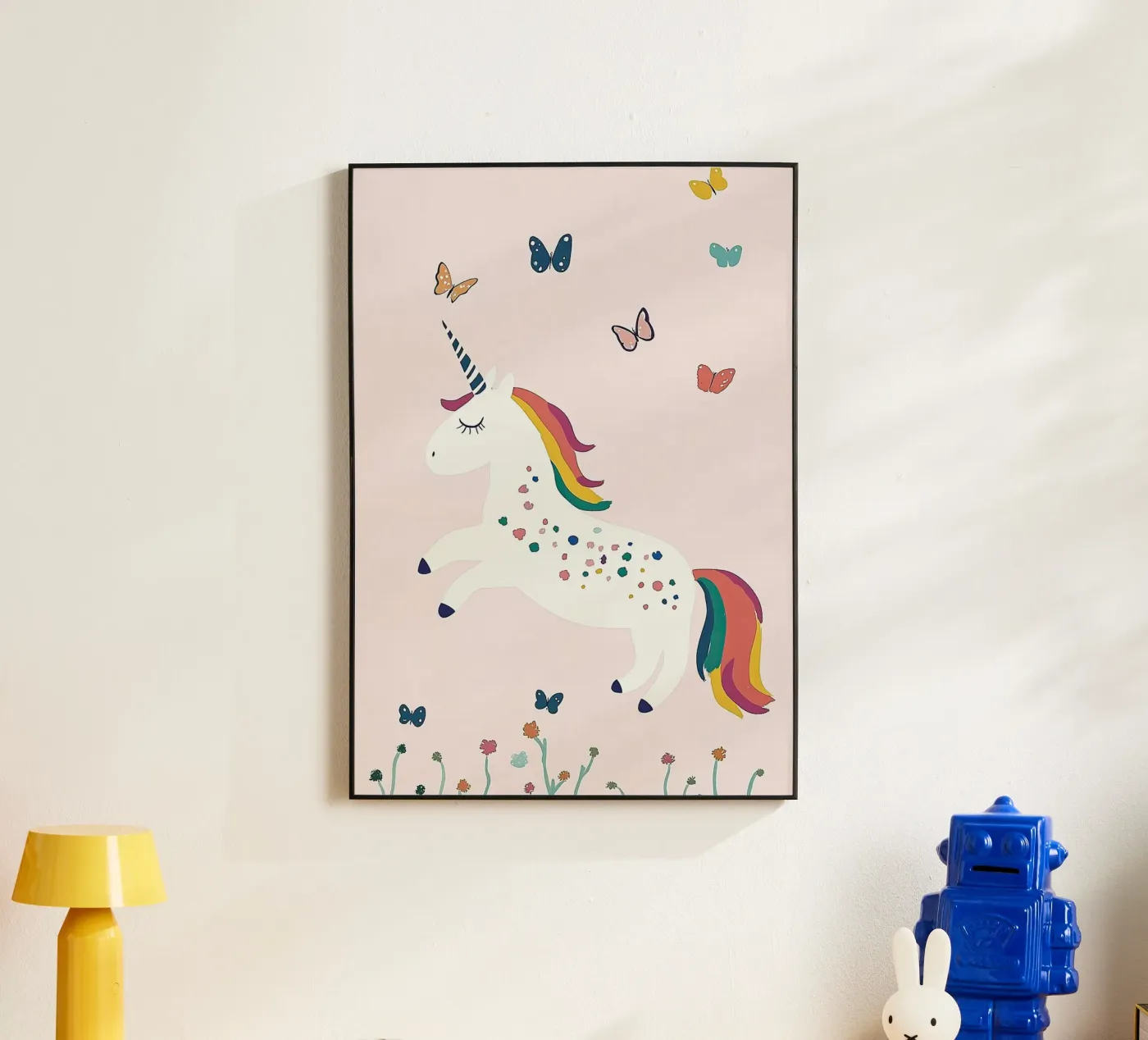 Unicorn forex plate by Little Art Lab