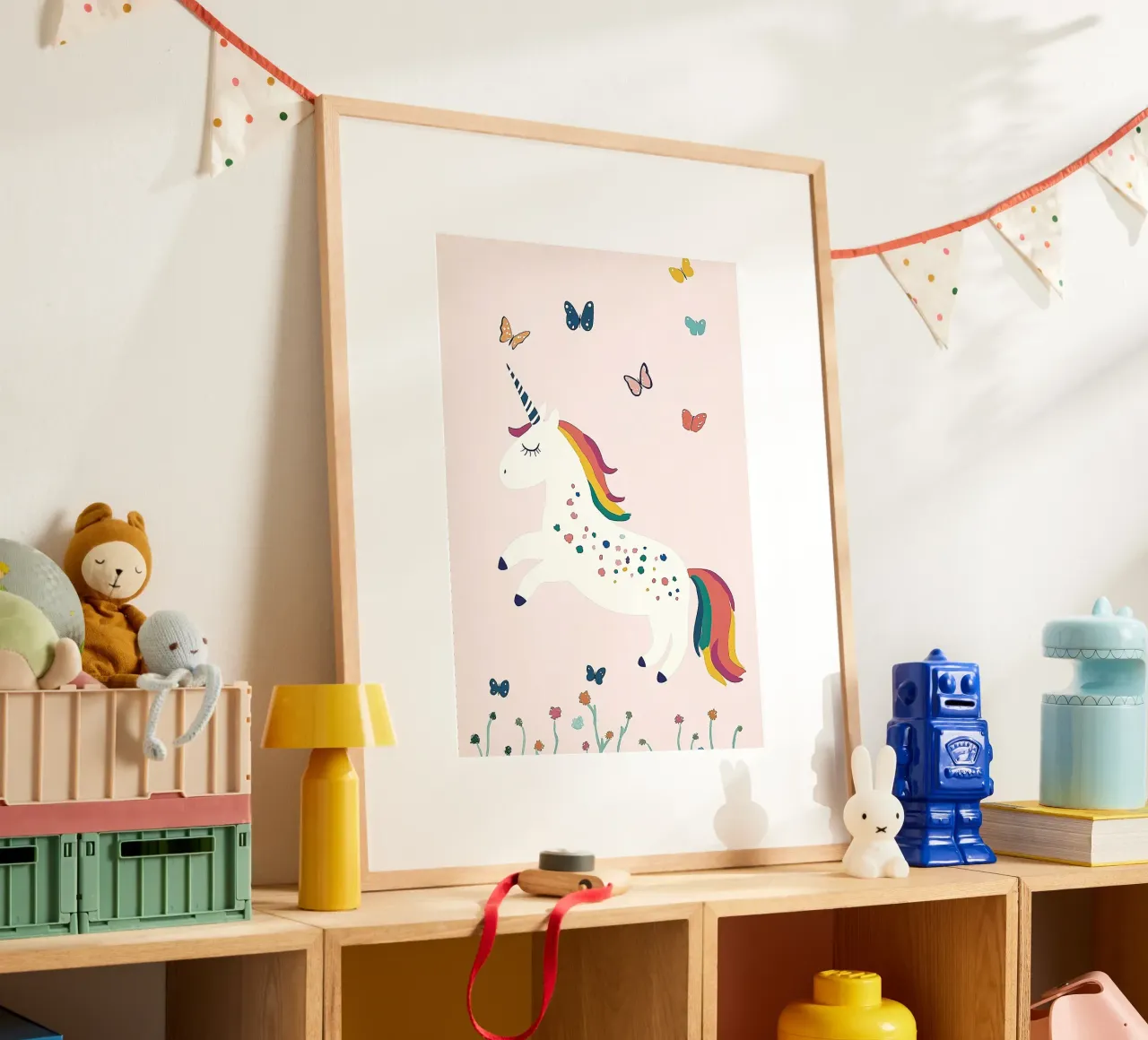 Unicorn poster by Little Art Lab