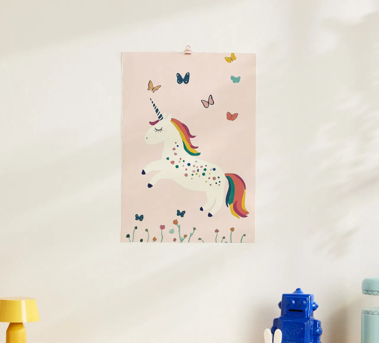 Unicorn poster by Little Art Lab