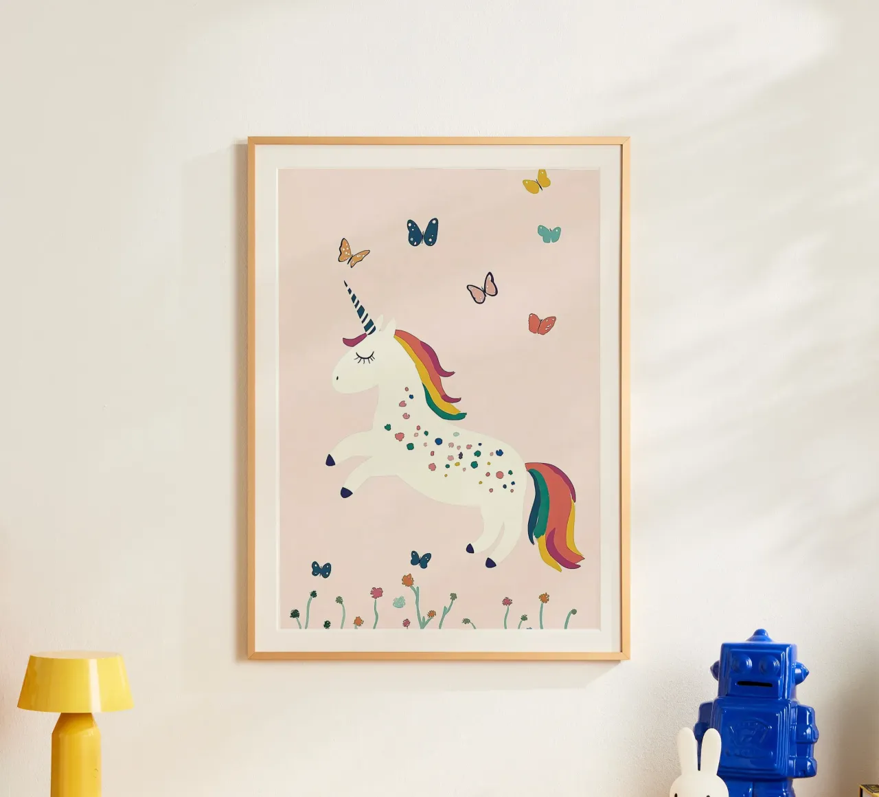 Unicorn poster by Little Art Lab