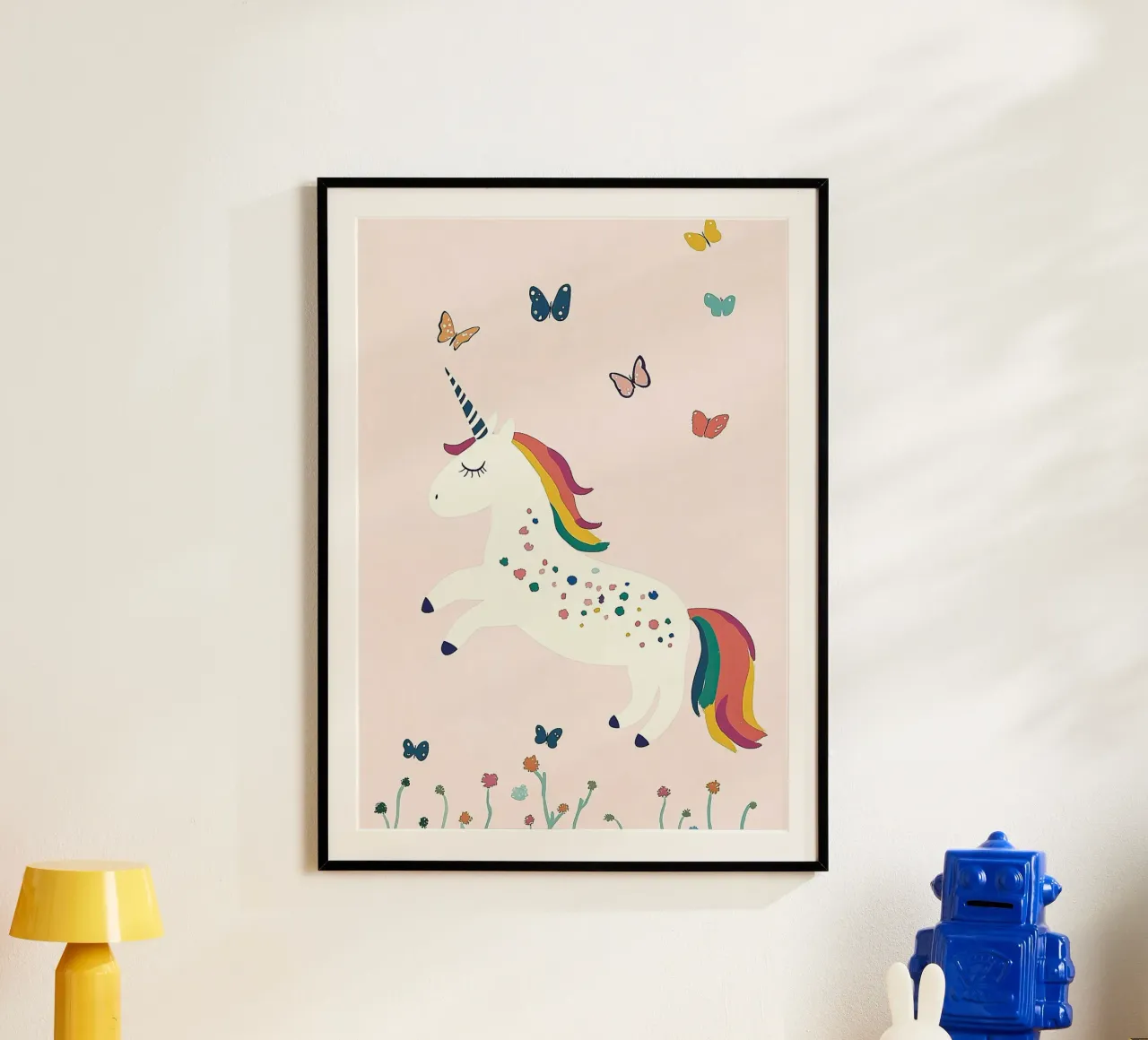 Unicorn poster by Little Art Lab