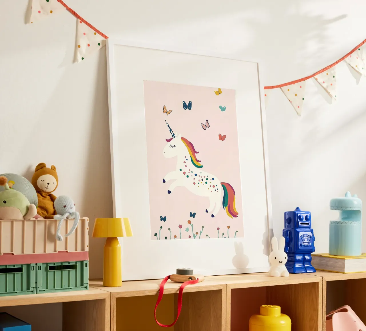 Unicorn poster by Little Art Lab