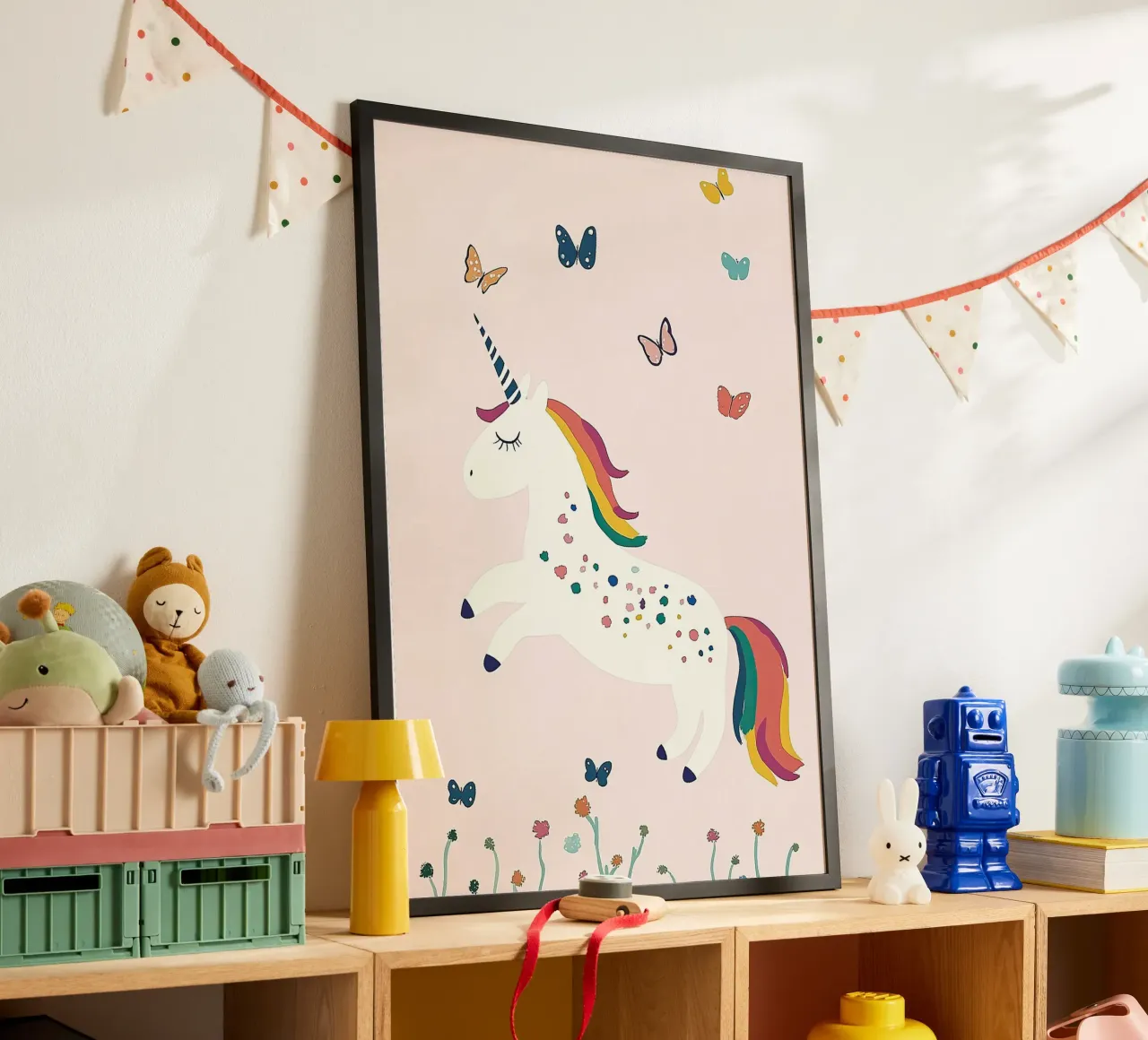 Unicorn poster by Little Art Lab