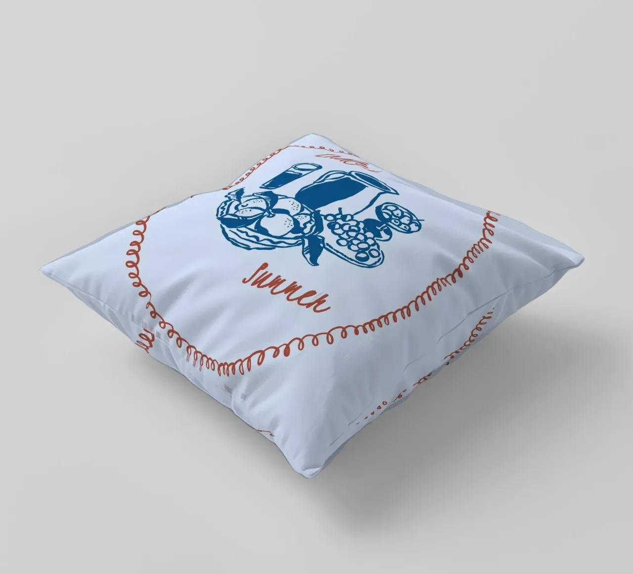 Boho Vacation 3 Endless Summer cuscino da Boho Print Collection