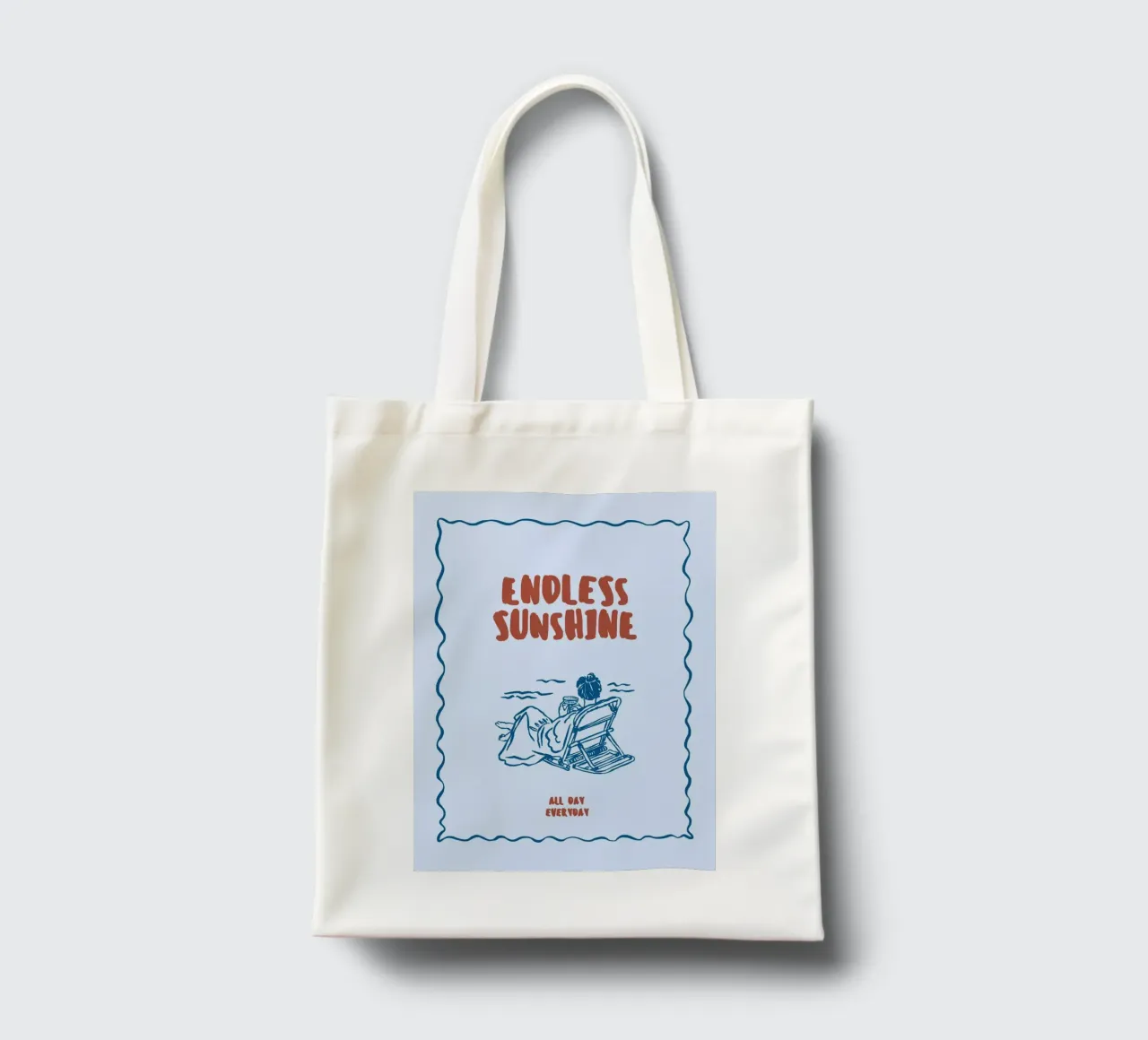 Boho Vacation 3 Endless Sunshine jute draagtas van Boho Print Collection