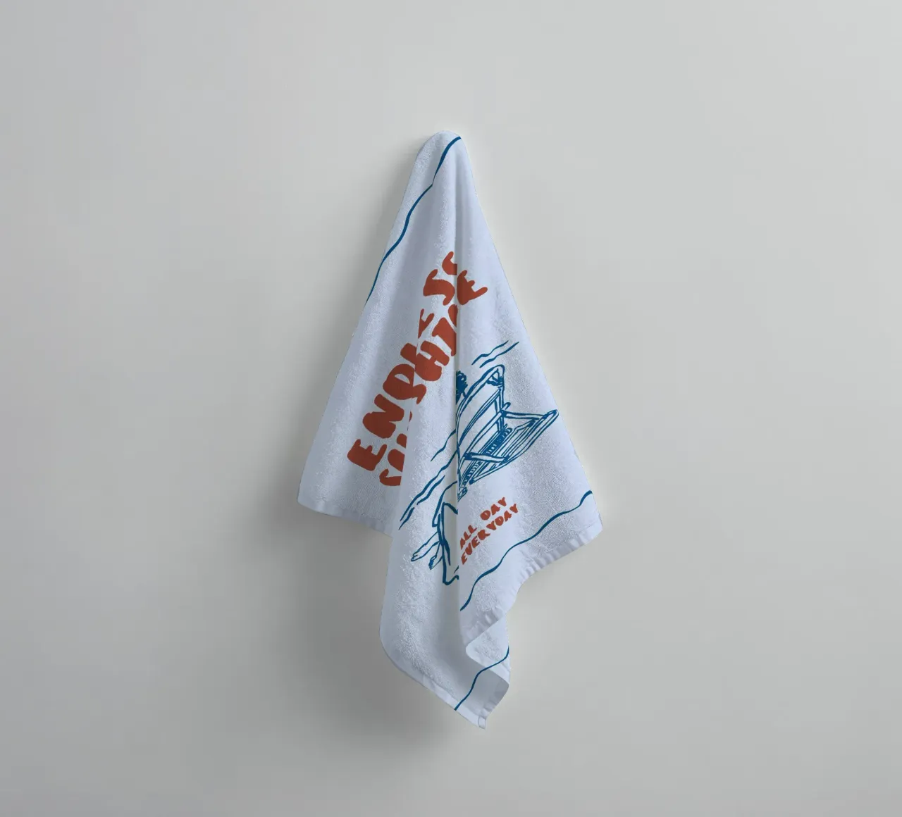 Boho Vacation 3 Endless Sunshine asciugamano da bagno da Boho Print Collection
