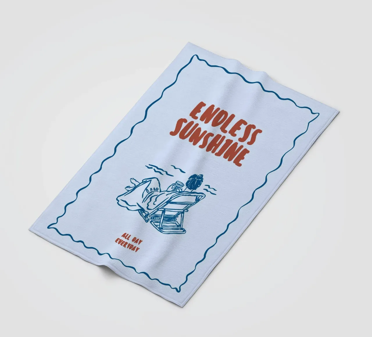 Boho Vacation 3 Endless Sunshine coperta in pile da Boho Print Collection