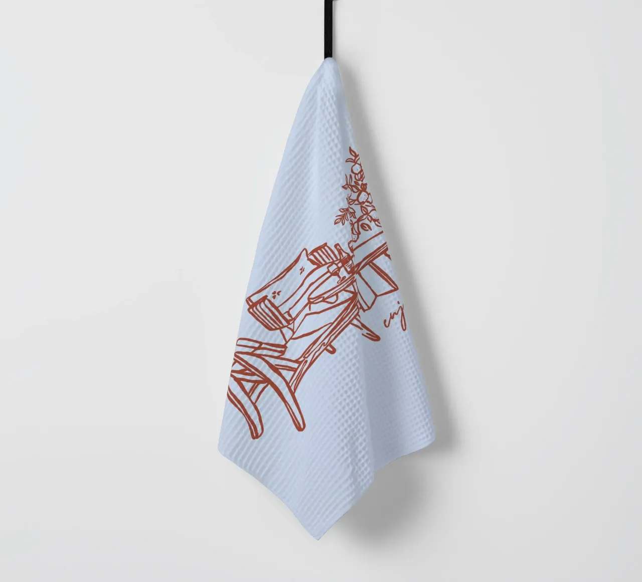 Boho Vacation 3 Enjoy Life canovaccio da cucina da Boho Print Collection