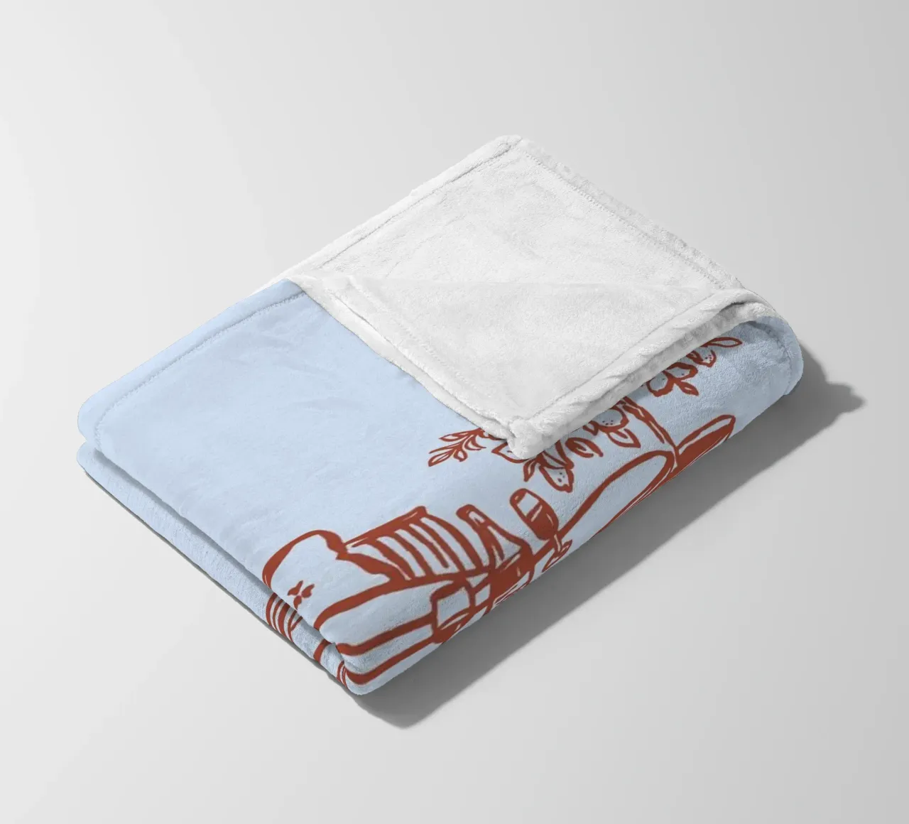 Boho Vacation 3 Enjoy Life coperta in pile da Boho Print Collection