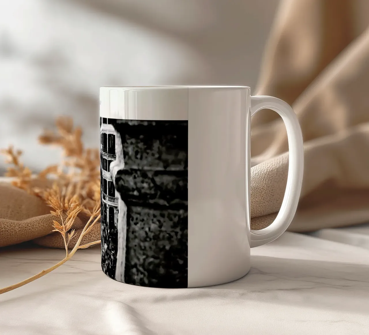 Roma B&W tazza in ceramica da In Full Color