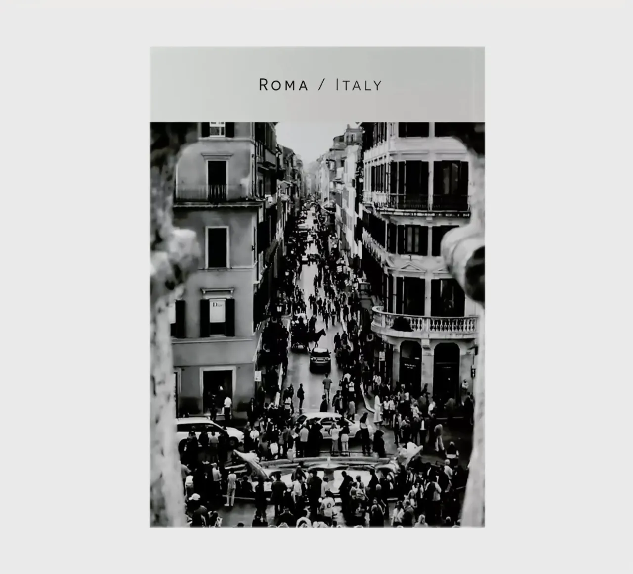 Roma B&W diario da In Full Color