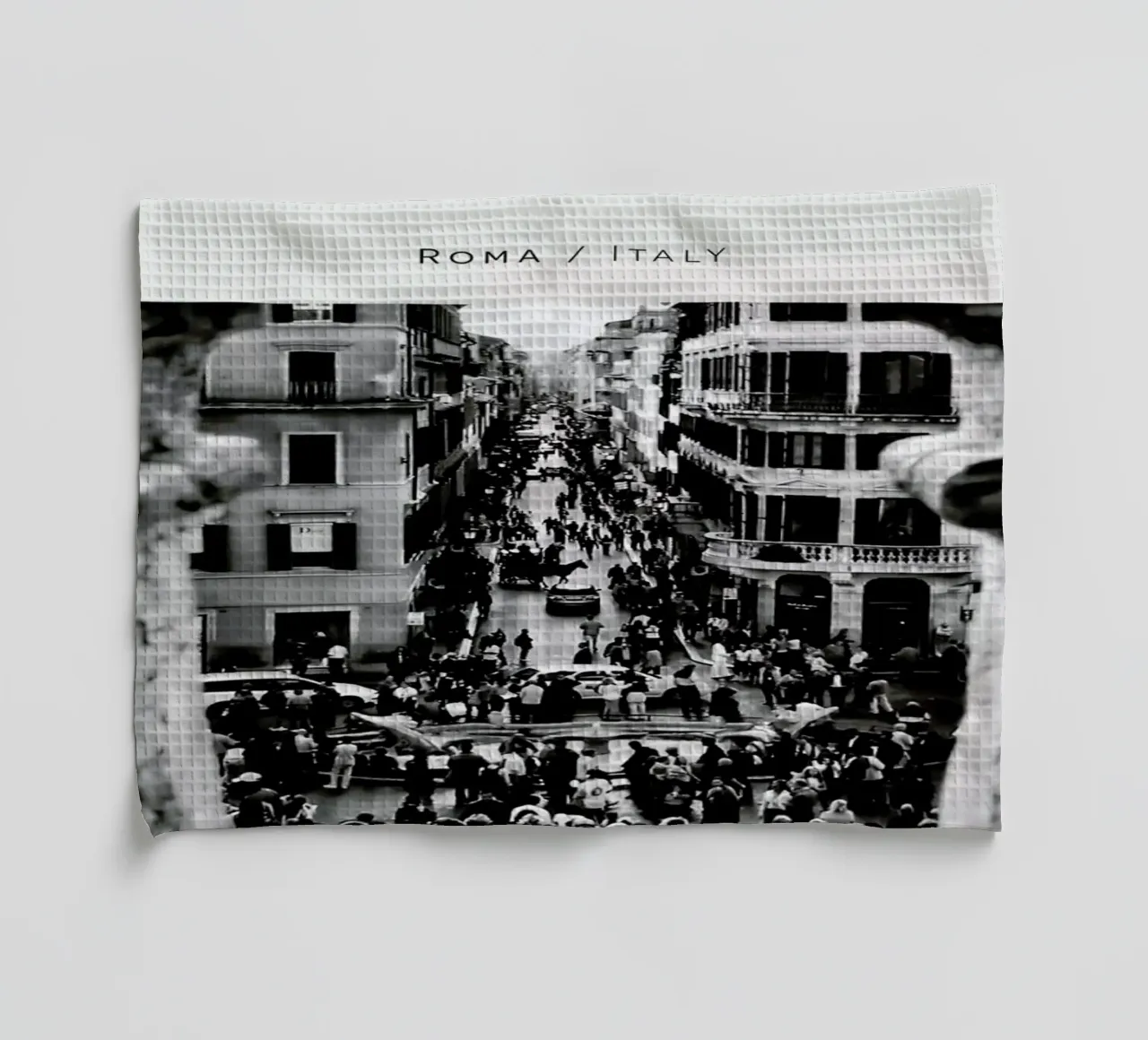 Roma B&W canovaccio da cucina da In Full Color