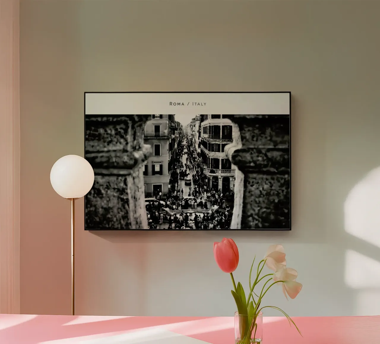 Roma B&W plexiglass da In Full Color