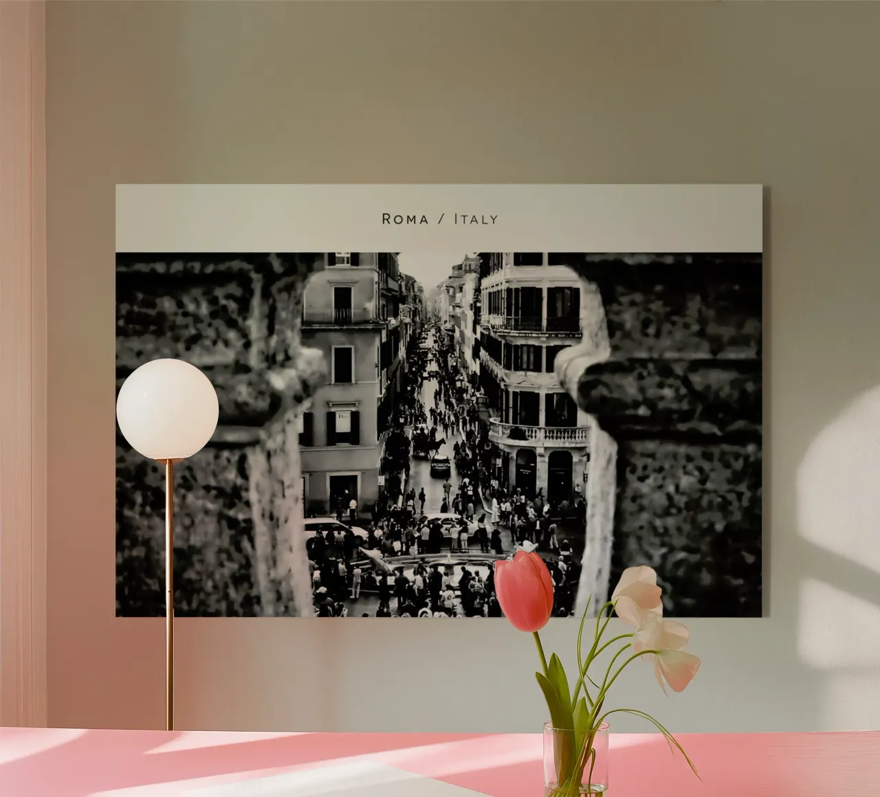 Roma B&W plexiglass da In Full Color