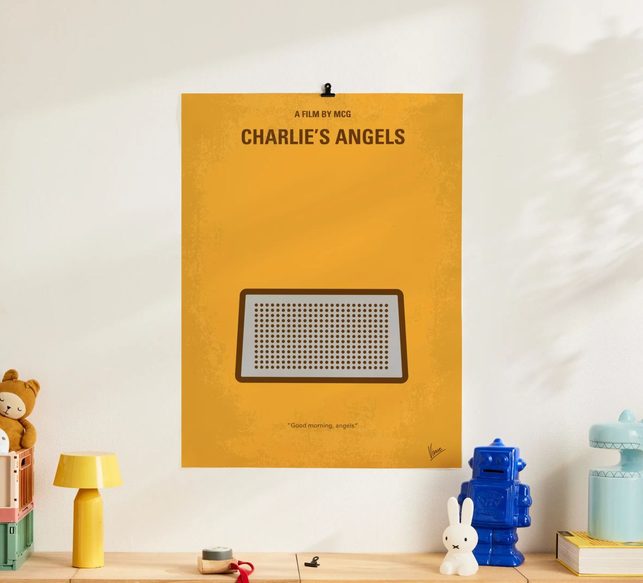 No273 My Charlies Angels minimal movie poster poster de Chungkong